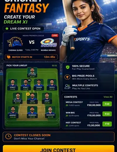 Vegaspro (vegaspro) fantasy cricket & matchday visual 3